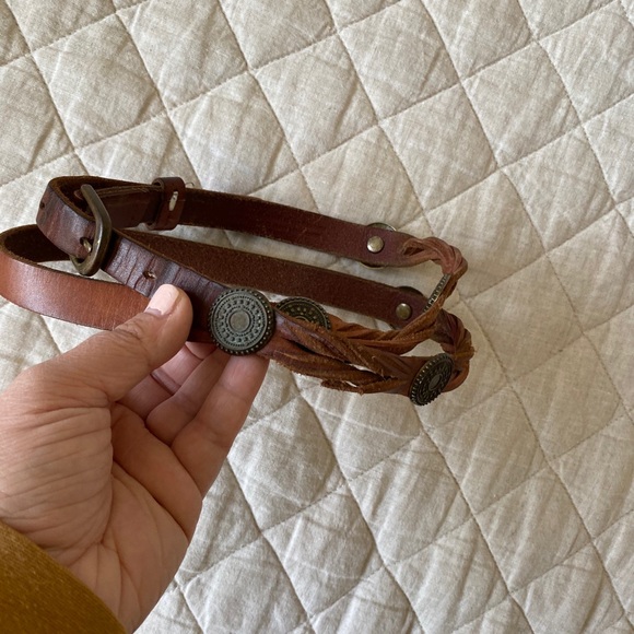 Urban outfitters ecote leather belt southwestern - Picture 3 of 5